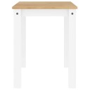  Spisebord Panama hvit 117x60x75 cm heltre furu 4005704