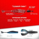 Rapala CrushCity Cleanup Craw jigg, 8,7 cm - WMR