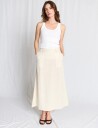 Bruun & Stengade Bs Jolanda Regular Fit Skirt Beige L