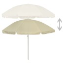 vidaXL Strandparasoll sandgul 240 cm