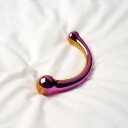 Sinful Rainbow G&P Glassdildo 17 cm - Forskjellige farger - Forskjellige farger
