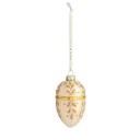 Hadeland Glassverk Sparkling Christmas Juleegg Med Lokk 8,5cm Gull