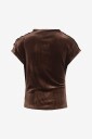 Vila   Bluse Vilivas S/L Top /Dc   Brun