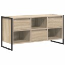  TV skap med skuff Sonoma 100 x 36 x 49,5 cm Konstruert tre