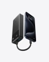 Anker Powerbank 20000mAh med Hurtiglading og 3-veis Utgang - Svart