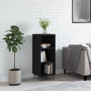 vidaXL Hylle svart 34,5x32,5x90 cm konstruert tre