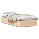  Ottoman sengeramme Naturlig 90 x 190 cm Massiv furu