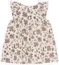 En Fant Dress Ns Floral Woven   Cream   68
