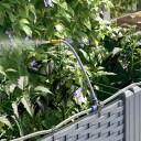 Hageplantere med vanningssystem Lysegrå