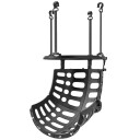 Basketball rebounder 360° roterende basketball returfeste basketball rebound system for basketballskyting med returrampe inn