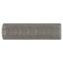 vidaXL Maskeskjerm 40 x 200 cm 3 Mesh Rustfritt stål 201 Sølv