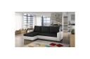 Seksjon Eltap Livio 237x150x72 cm   Sawana 14 Soft 17 Svart Hvit