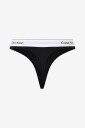 Calvin Klein Icon string svart Størrelse: L Kvinner