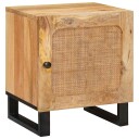  Nattbordskap 2 pcs Naturlig 40 x 33 x 46 cm