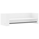  Vegghylle hvit 100x35x30,5 cm konstruert tre