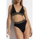 Versace Dame Svømmetøy Svart S,