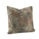 Miralago Flower putetrekk frynser taupe