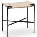 Skagerak Vent Stool svart/naturlig rotting