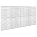 vidaXL Gabion med 5 mm Tråd og 5x5 cm Maske 400x20x200 cm