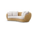 Rafael Sofa Rattan/Sentier Cream