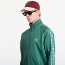 Fred Perry Constrast Taped Trk Jkt   Green   M
