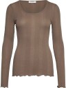 Rosemunde Rwbay Ls U Neck   WALNUT   XL