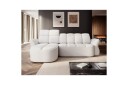 Seksjon Eltap Beneth 301x115x185 cm   Paolli 01 Hvit Venstre