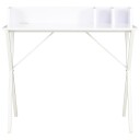 vidaXL Skrivebord hvit 80x50x84 cm