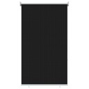 vidaXL Utendørs Rullegardin 90% UV-blokk Svart 80 x 140 cm HDPE