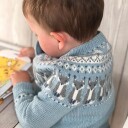 Bluum Strik Strikkejakke Rev - garnpakke i Bluum Pure Eco Baby Wool
