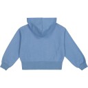 Champion Big Script Logo Embroidered Full Zip Hettegenser Barn Blå 150 155