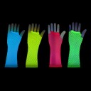 Catsson Lange UV Neon Nettinghansker Rosa PK03106