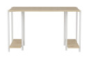Skrivebord Yepan 60x73,8x125,2 cm med oppbevaring   Hvit