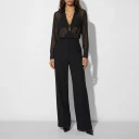 Elisabetta Franchi Dame Topper Svart XS,