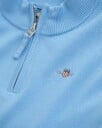 Gant Shield bomullsgenser med half zip til barn DREAM BLUE 92