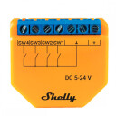 Shelly Qubino Wave Shutter Elektrisk Relé Sort
