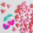 Kakestrøssel Rosa Hjerter 25g