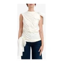Msgm Dame Topper Beige L,