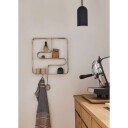 AYTM   Curva Display Hylle Square Guld   Lampemesteren