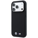 BMW M Quadrille Kevlar-metalllogo MagSafe-etui til iPhone 17 Pro / 18 Pro – svart