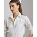 Lauren Ralph Lauren Easy Care Stretch Cotton Shirt - White - XXL