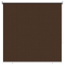vidaXL Utendørs Rullegardin 90% UV-blokk Brun 120 x 230 cm HDPE