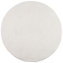 vidaXL Rug IZA kort luv skandinavisk utseende krem Ø 120 cm