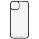 PanzerGlass ClearCase D3O Mobildeksel til iPhone 15 Plus - Gjennomsiktig med Svart Ramme