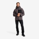 RevolutionRace Herre > Overdeler > Fleece & midlayers Sherpa Hoodie Herre Magnet Størrelse:L