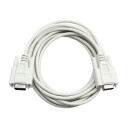 ELETRA RS232 DB9 M 2M KABEL, GRÅ