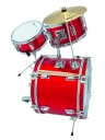 Dimavery Jds-203 Kids Drum Set, Rød