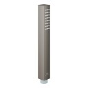 Grohe Aqua Cube hånddusj, vannbesparende, børstet svart krom Sort krom
