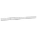 vidaXL Gabion med 3,5 mm wire og 5x2,5 cm nett 900x20x50 cm