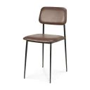 Ethnicraft DC Spisestol Chocolate leather